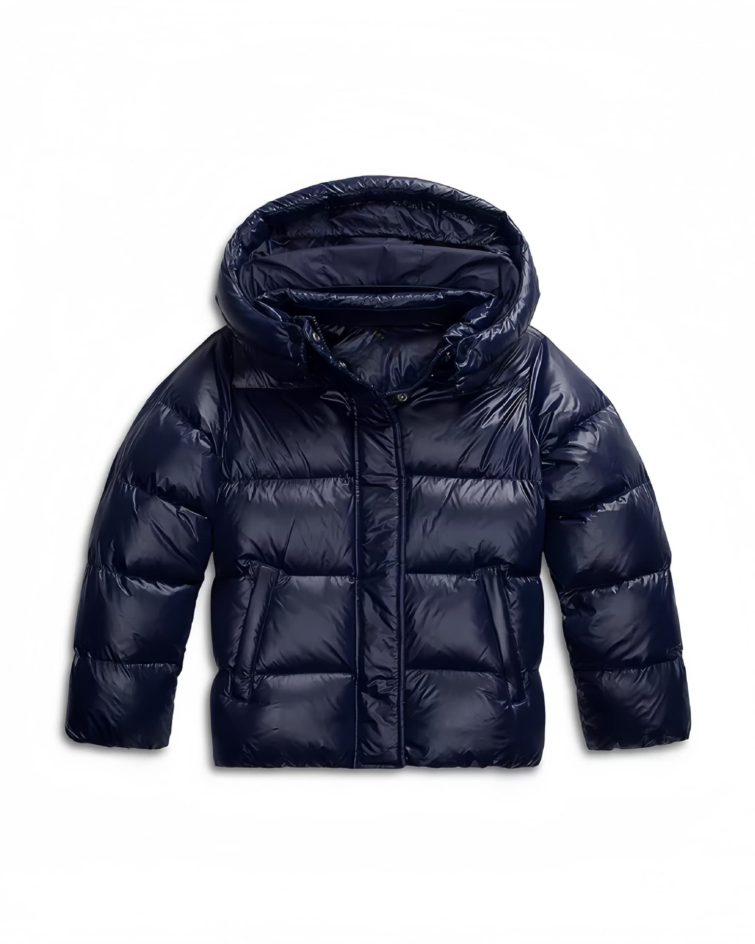 Navy Cloud Puffer Jacket