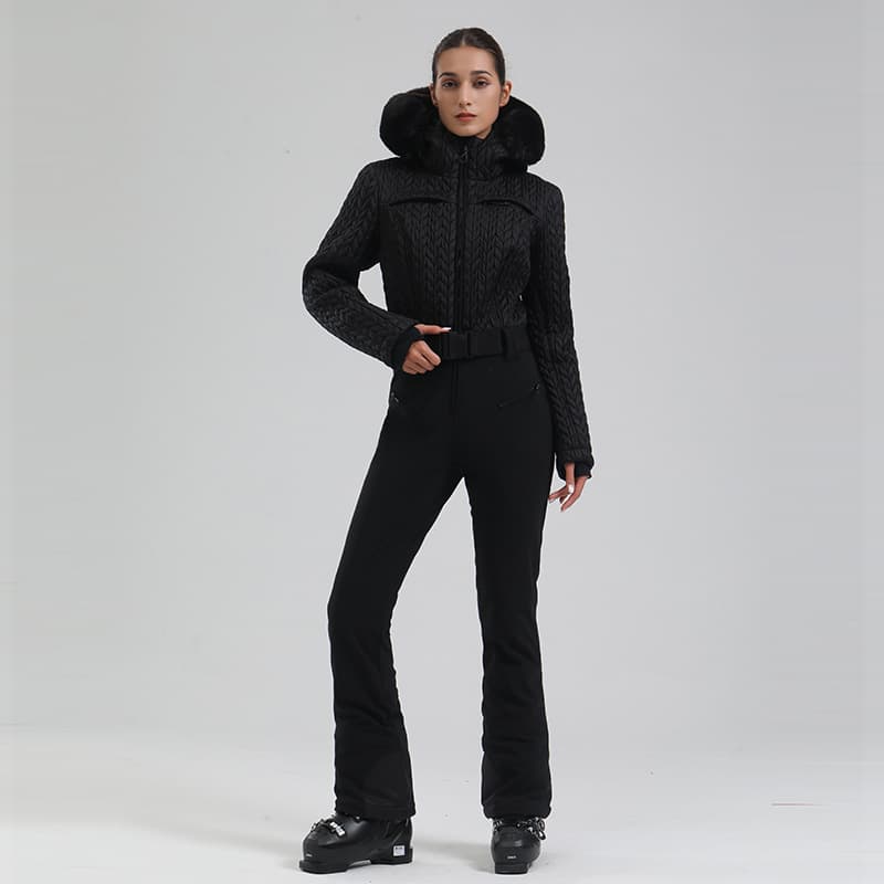 Women's New Professional Double-board Waterproof Ski Suit 3