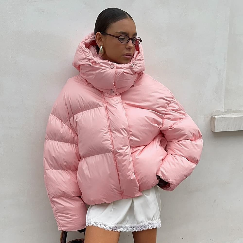 Pink Cloud Puffer Jacket 4