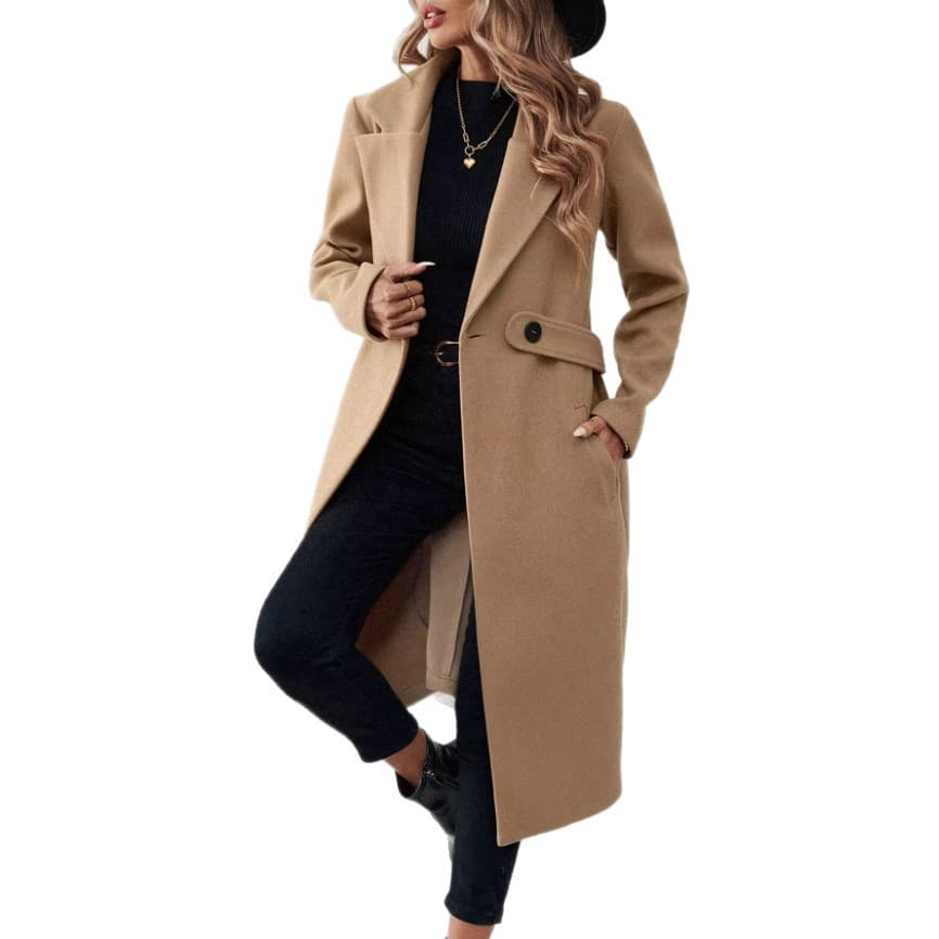 Timeless Camel Wool Coat 4