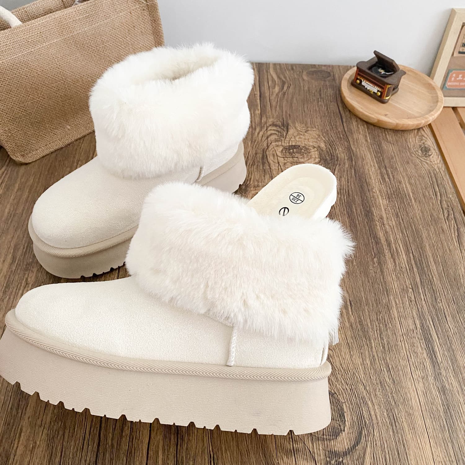 Soft Suede Ankle Boots